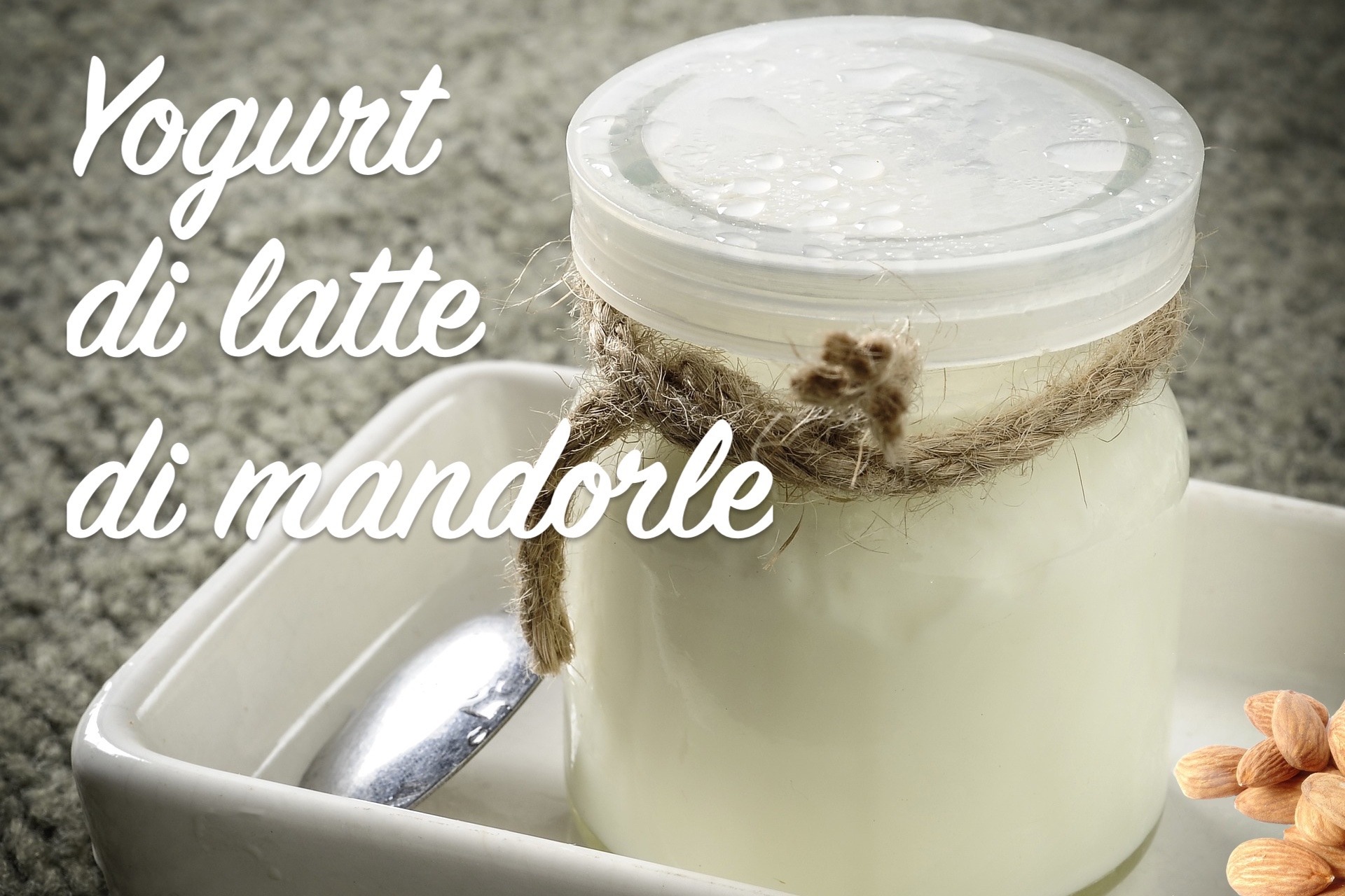 Yogurt di latte di mandorle
